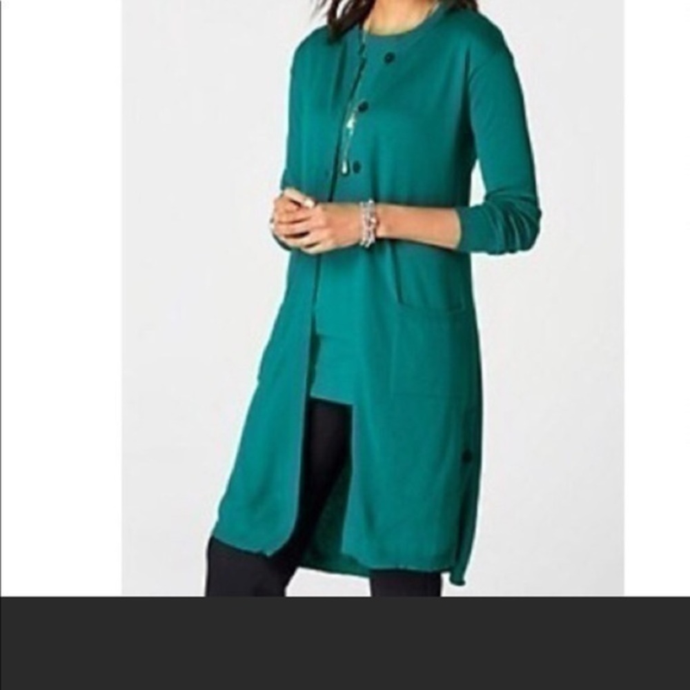 J.JILL front long cardigan sweater Sz Small. Used. Just sweater